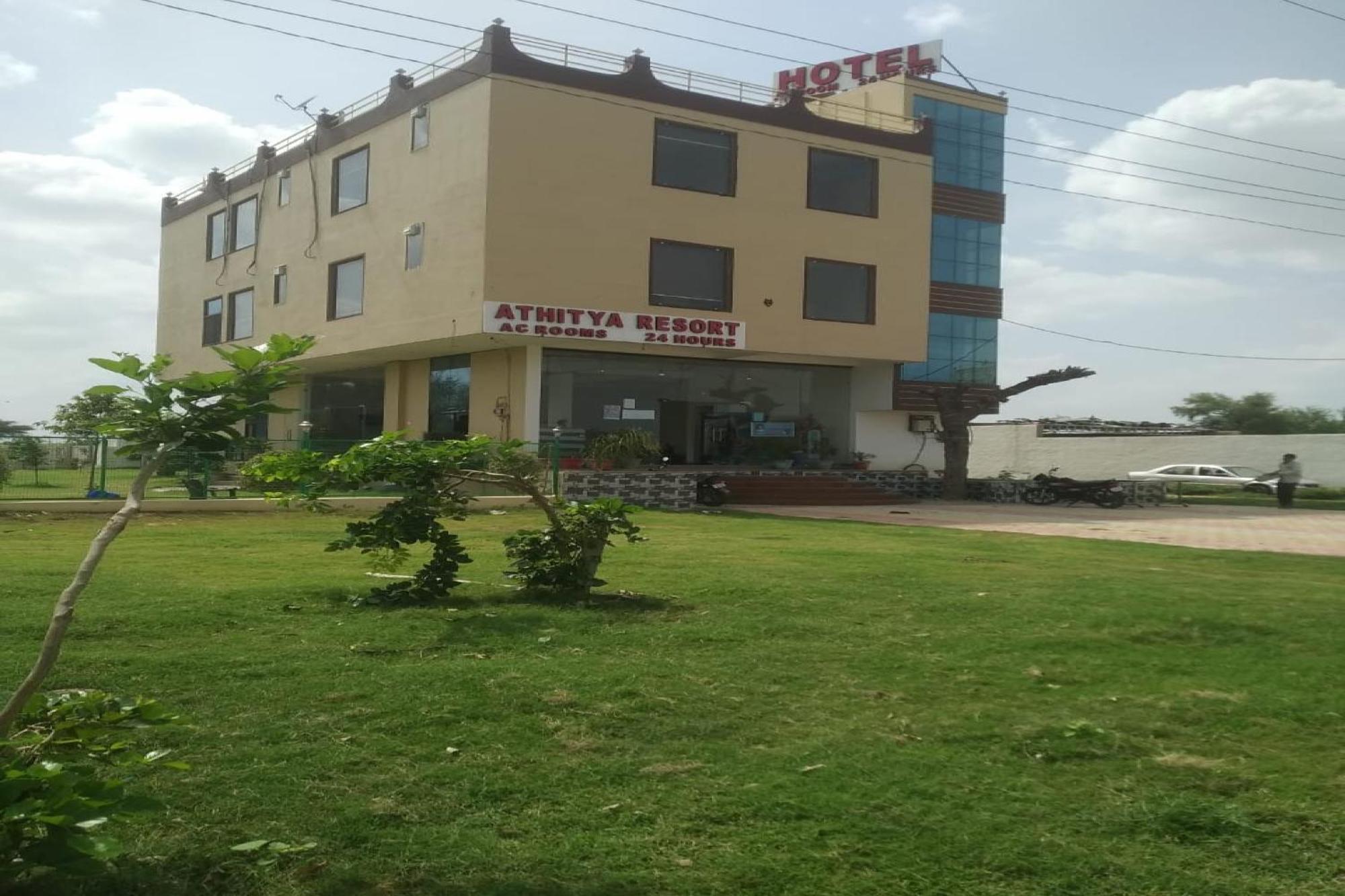 Hotel O Athitya Resort Sikar Exterior foto